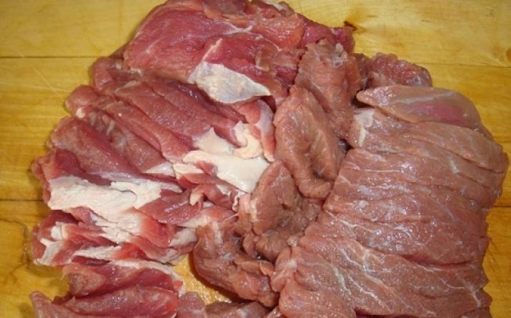 Мясо по-французски из свинины с картошкой Вкусное мясо по французски в мультиварке