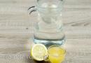 Gemberlimonade met honing Honingdrank met lindebloesem