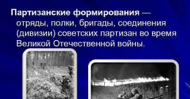 Презентация партизанское движение в годы великой отечественной войны