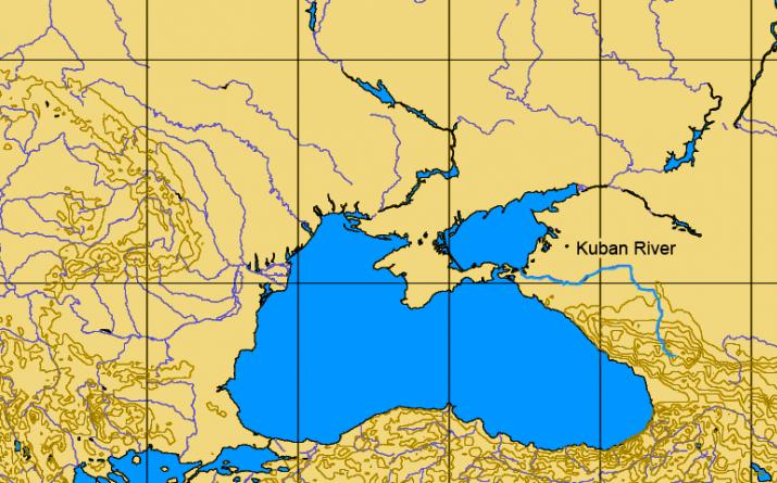 Mô tả, nguồn lợi cá và hệ sinh thái của sông Kuban