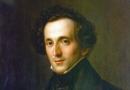 Felix Mendelssohn: életrajz, érdekes tények, videó, kreativitás